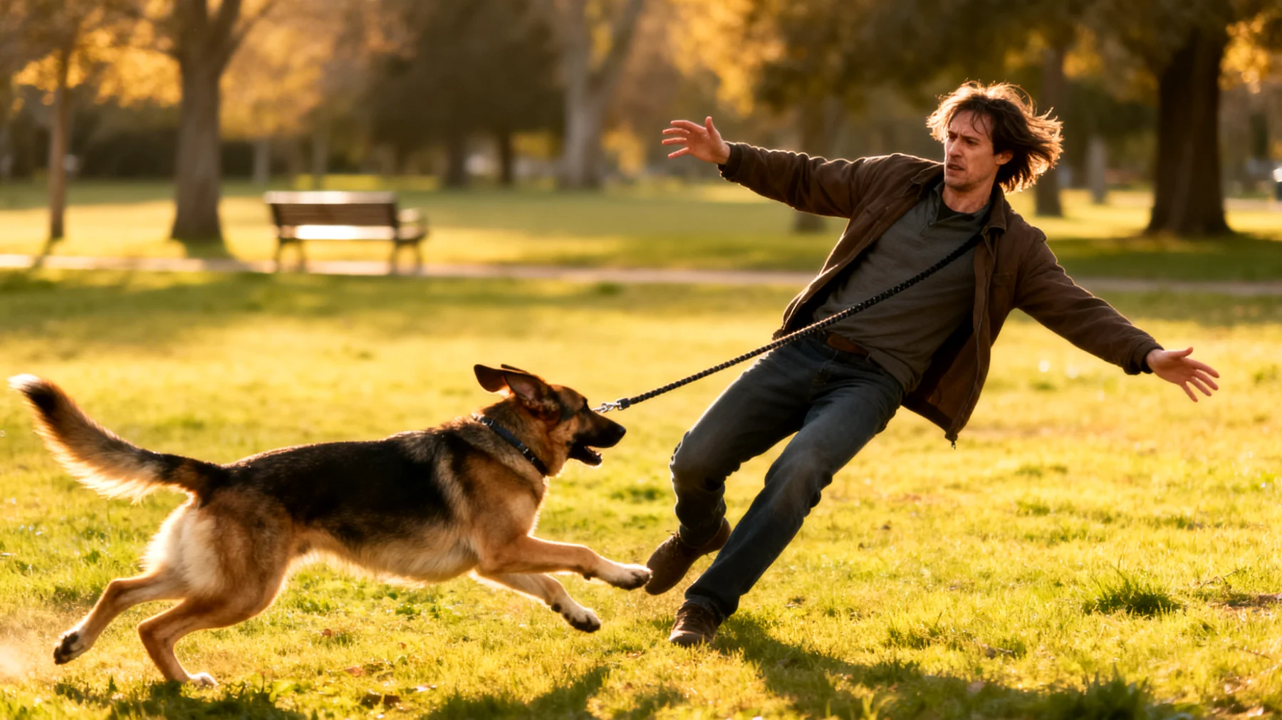 Erwachsene Hunde zeigen unerwünschtes Verhalten wie Anspringen, Leinenziehen oder mangelnden Rückruf, was den Alltag erschwert und spezielle Trainingsmethoden erfordert, um diese eingefahrenen Verhaltensmuster zu korrigieren"